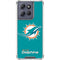 NFL Miami Dolphins Distressed- Aqua Moto G Play 5G (2025) Clear Case